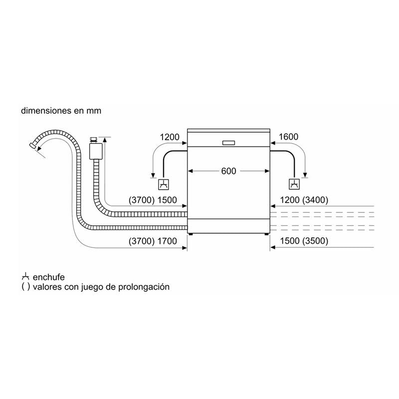 Lavavajillas Bosch SMS4HMI07E 60 cm (1)