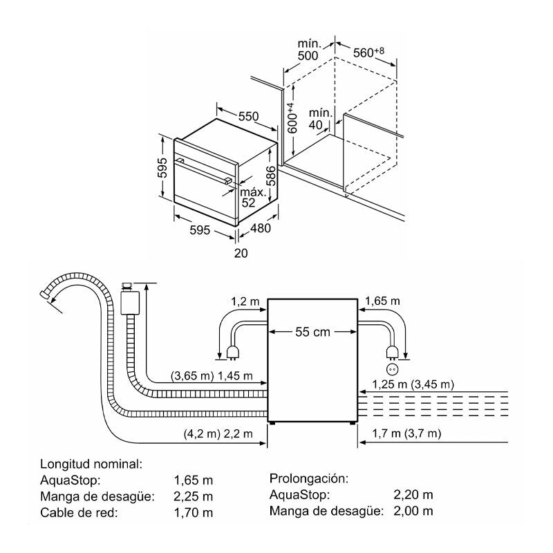 Lavavajillas Bosch SCX6ITB00E 60 cm (1)