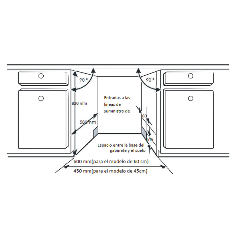 Lavavajillas Hisense HS623D10W 60 cm (1)