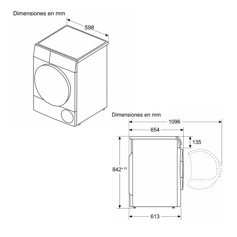 Secadora Bosch WQG245D0ES 9Kg (1)