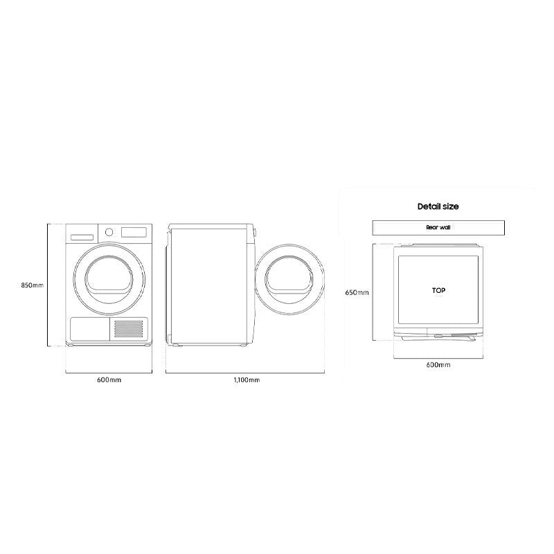 Secadora Samsung DV80CGC2B0ABEC 9Kg (1)