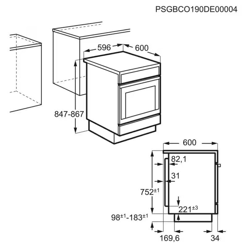 Cocina Inducción AEG CIB6646ABM 60 cm (1)