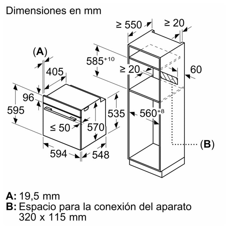 Horno Balay 3HB4821G3 Grafito (1)