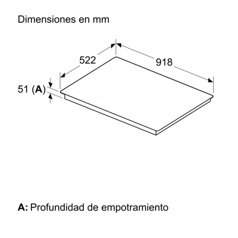 Placa Inducción Balay 3EB997LH 90 cm (1)