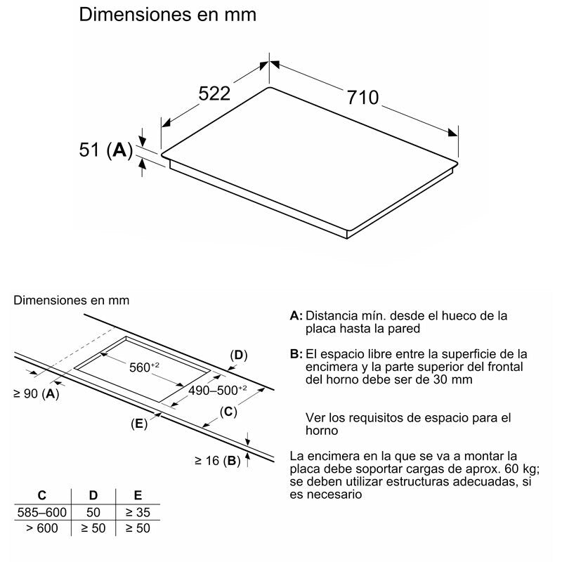 Placa Inducción Balay 3EB977LH 70 cm (1)