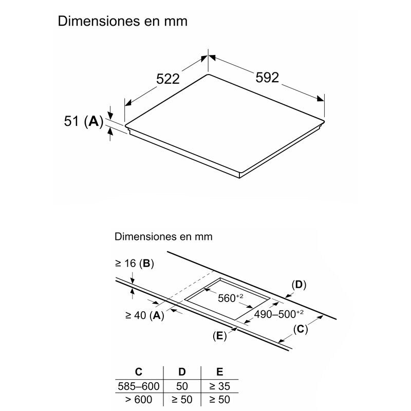 Placa Inducción Balay 3EB969LH 60 cm (1)