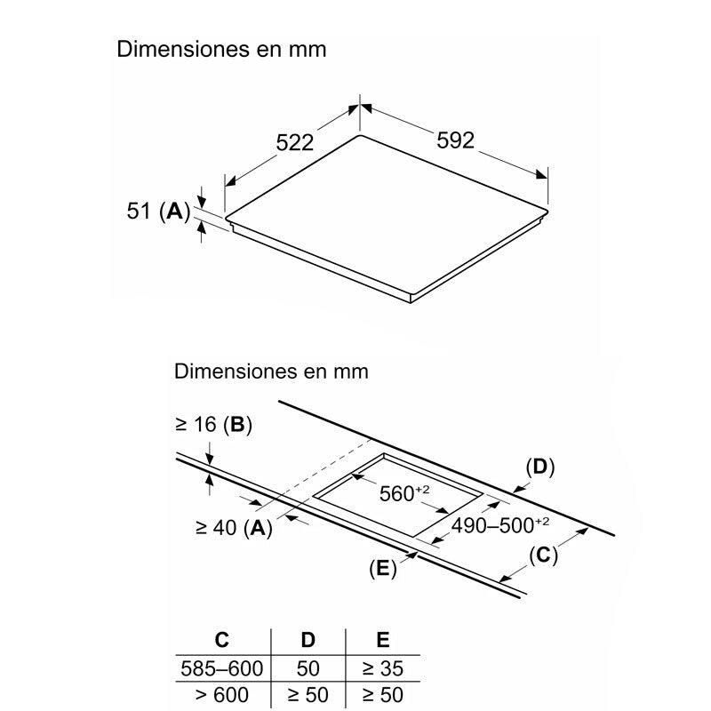 Placa Inducción Balay 3EB968LH 60 cm (1)