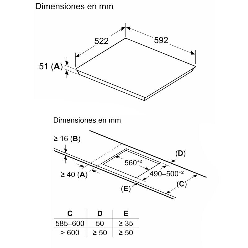 Placa Inducción Balay 3EB965AH 60 cm (1)