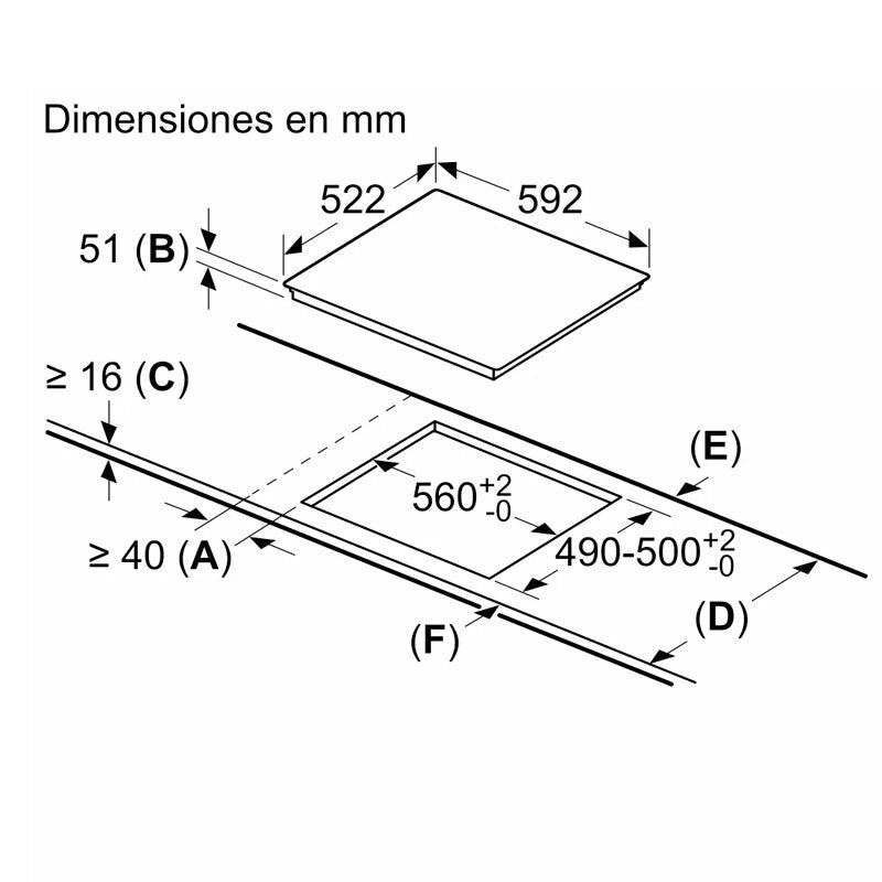 Placa Inducción Balay 3EB961LR 60 cm (1)