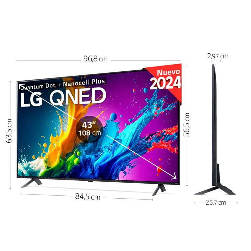 TV LG 43QNED80T6A.AEU QNED 4K 43" (1)