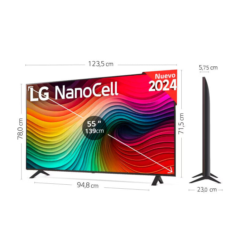 TV LG 55NANO82T6B.AEU NanoCell 4K 55" (1)