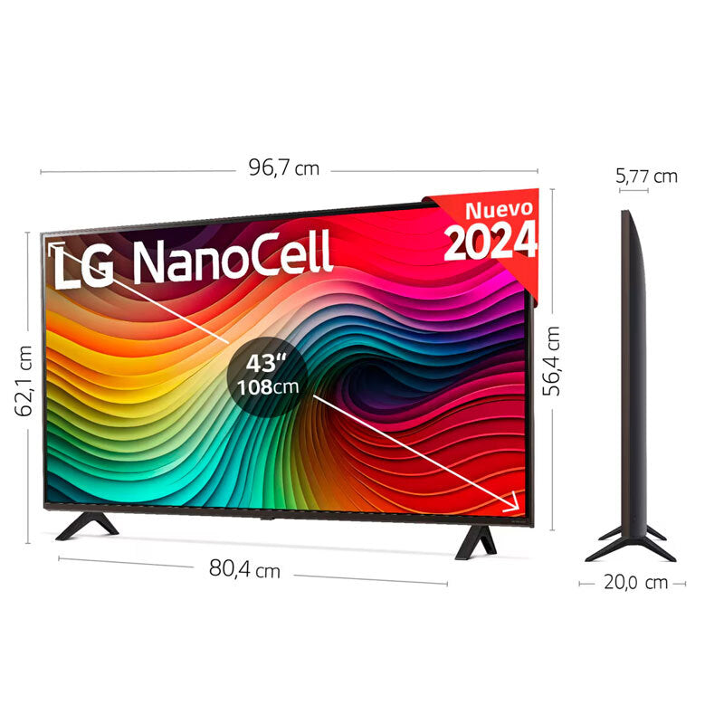 TV LG 43NANO82T6B.AEU NanoCell 4K 43" (1)