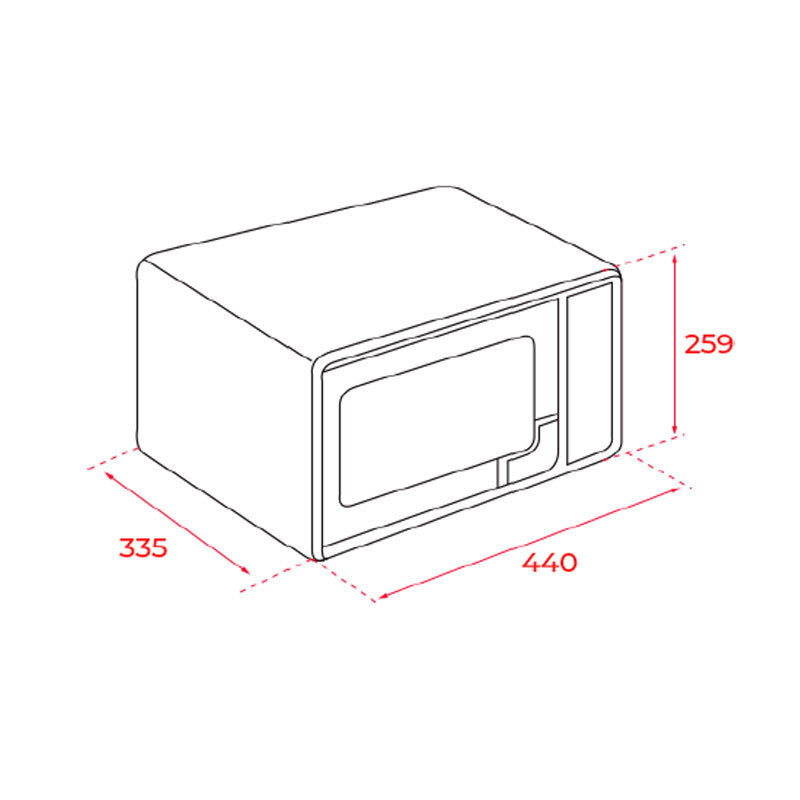 Microondas Teka MWFS20G Blanco (1)