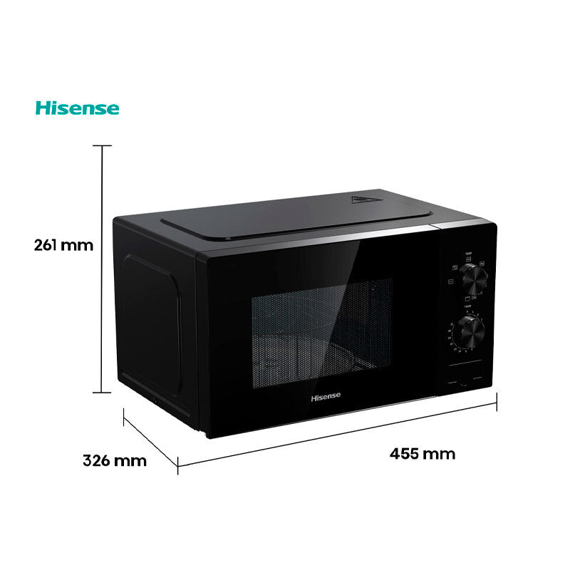 Microondas Hisense H20MOBP1 Negro (1)