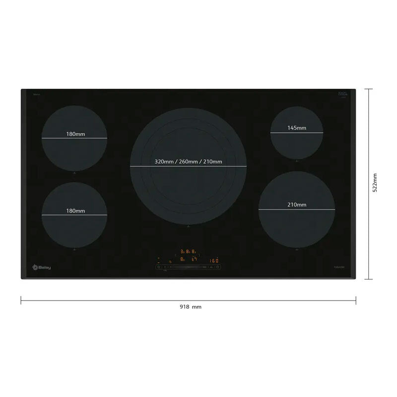 Placa Inducción Balay 3EB997LH 90 cm (2)