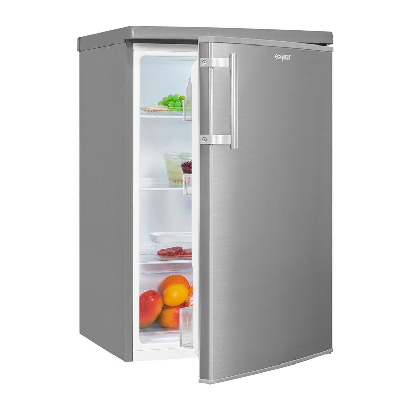 Frigorífico 1 Puerta Exquisit KS 16-4-V-H 040E Inox (4)