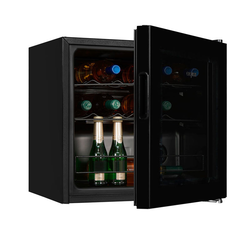 Vinoteca Exquisit WS1-12-GT-030G Negro (4)