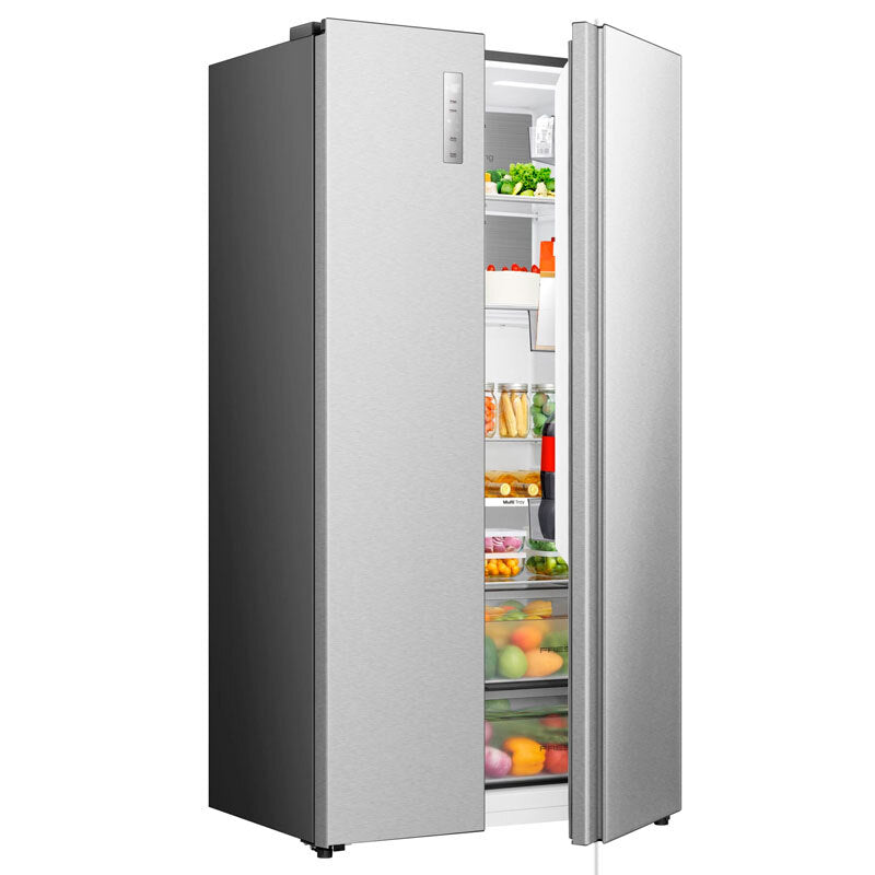 Frigorífico Americano Hisense RS3P538NAIE Inox (3)