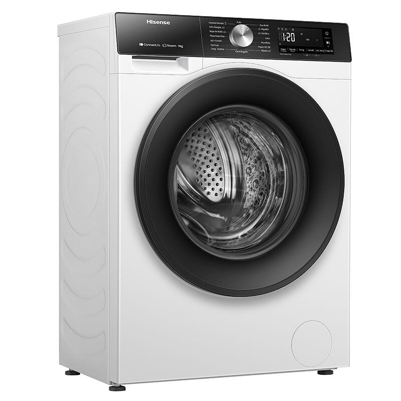 Lavadora Hisense WF3S9043BW3 9 Kg (3)