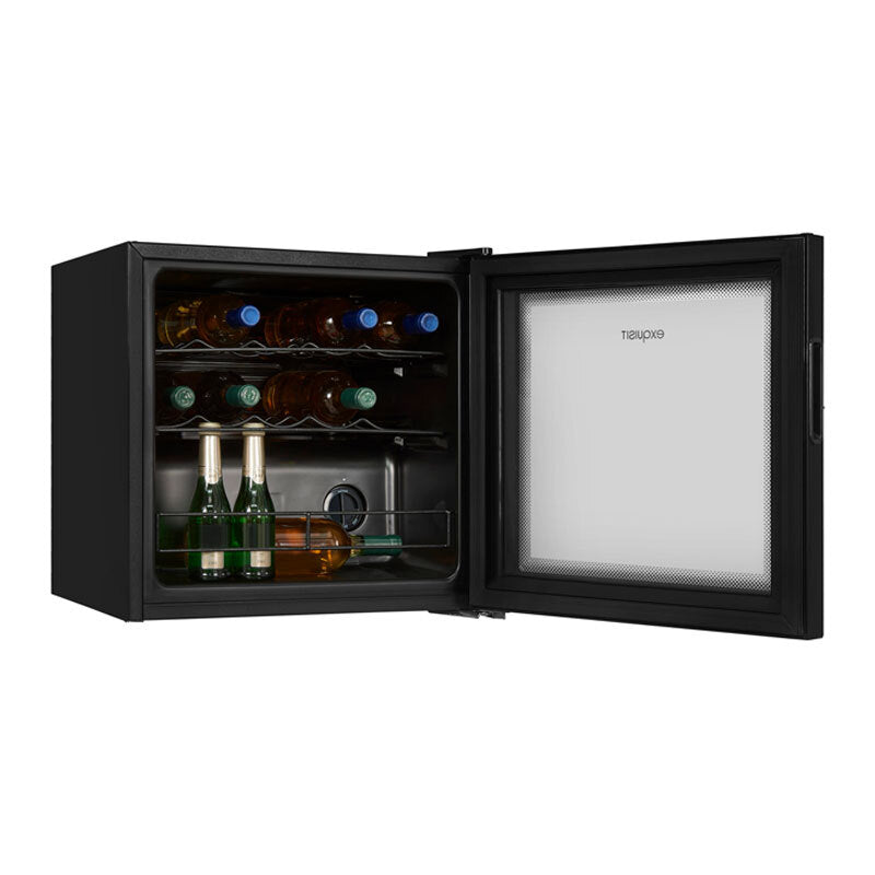 Vinoteca Exquisit WS1-12-GT-030G Negro (5)