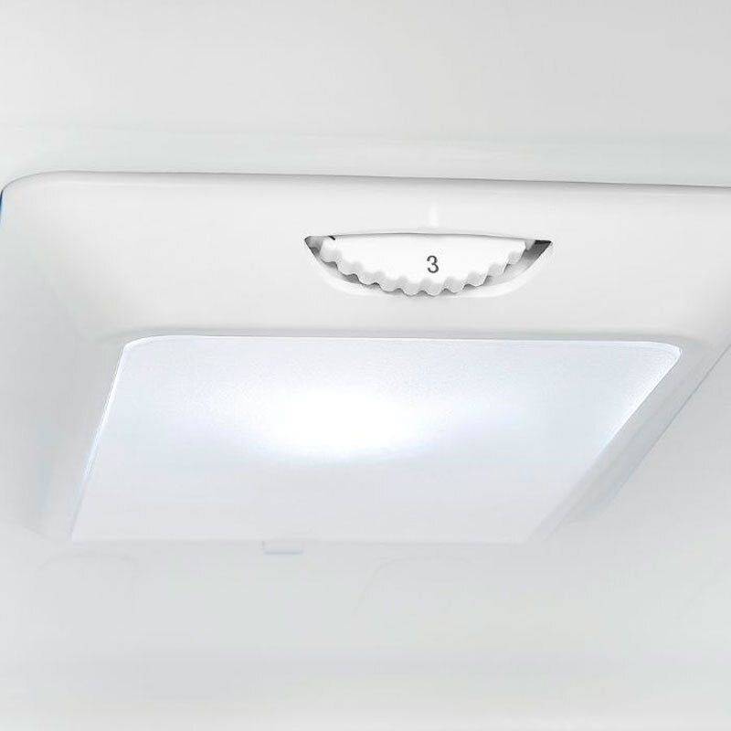 Frigorífico Combi Exquisit KGC265-70-H-WS-010E Blanco (6)