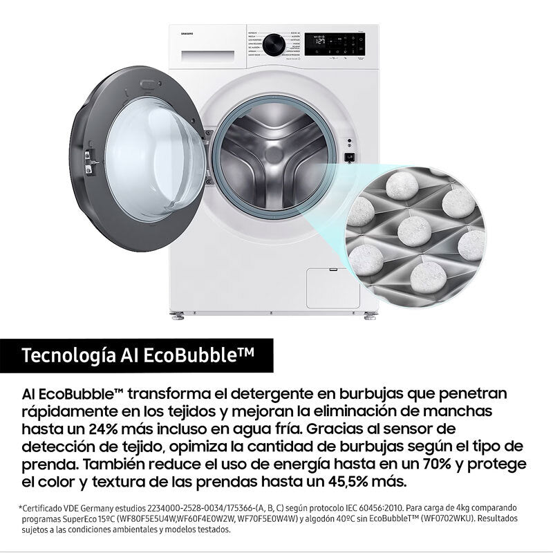 Lavasecadora Samsung WD11DG5B15BBEC 11Kg (6)