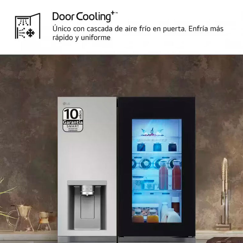 Frigorífico Americano LG GSXE80PYBD Inox (6)