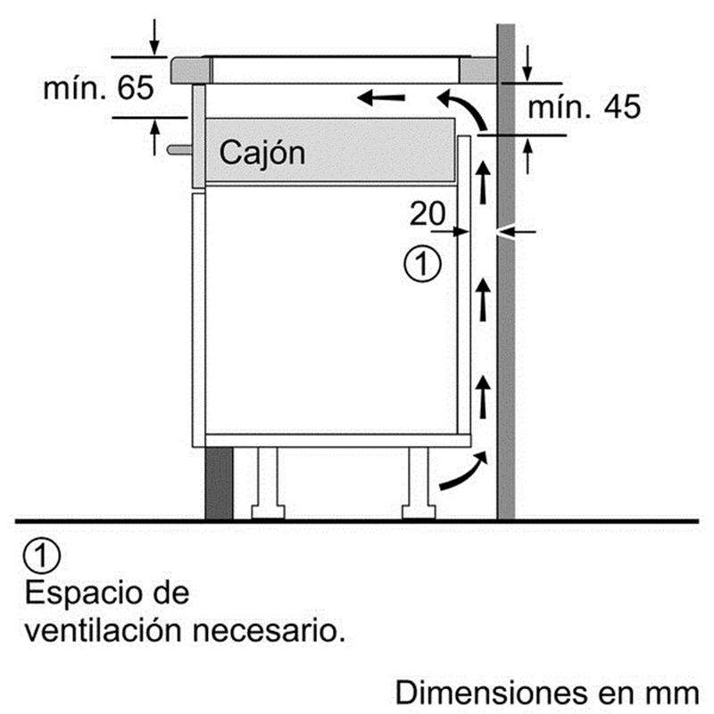 Placa inducción Bosch PIJ651FC1E 60 cm (6)