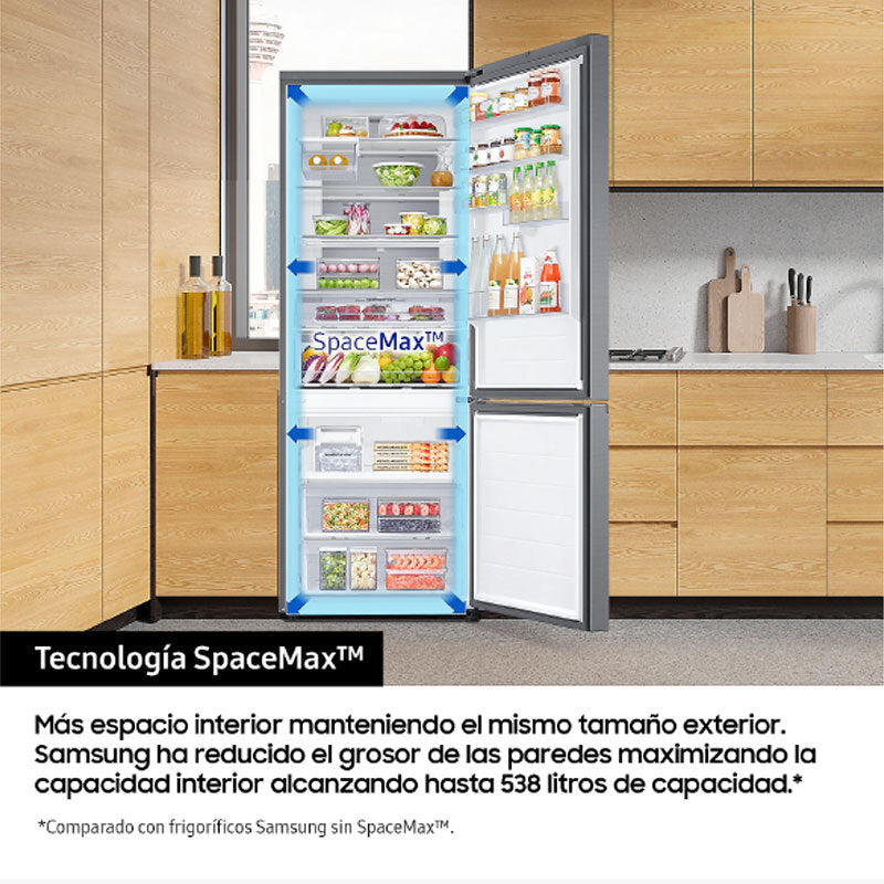 Frigorífico Combi Samsung RB53DG703CS9EF Inox (7)