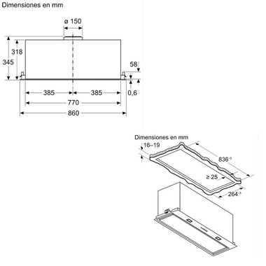 Grupo Filtrante Siemens LB88NPC60 Negro 86 cm (1)