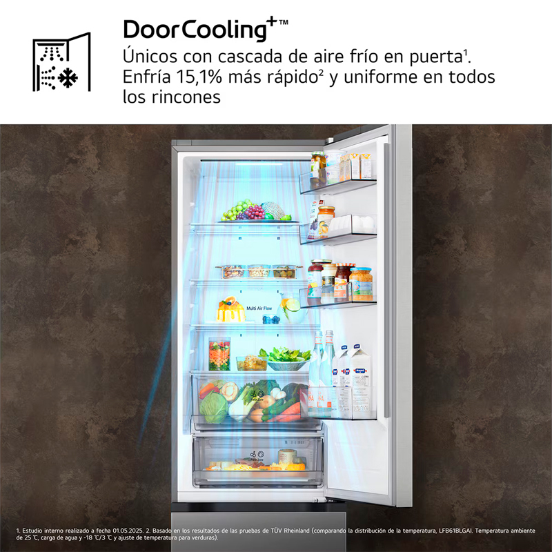 Frigorífico Combi LG GBBSJ20ESW Blanco (8)