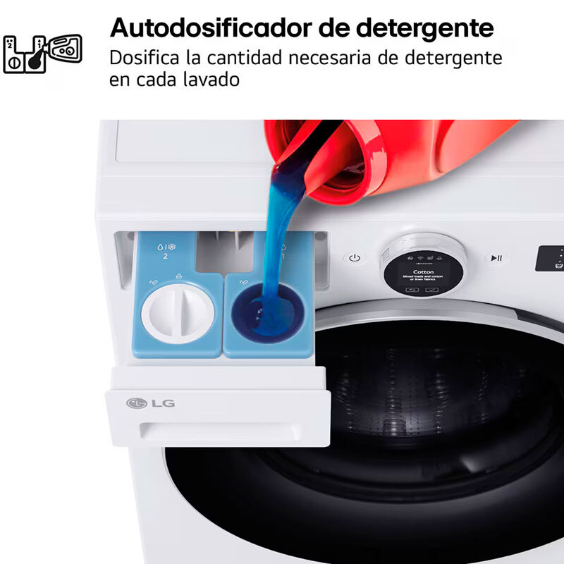 Lavadora integrable LG F4X7513TWS 5Kg (2)