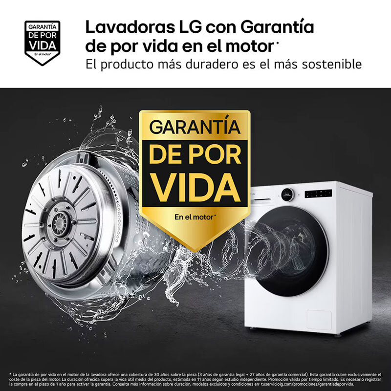 Lavadora integrable LG F4X7513TWS 5Kg (6)