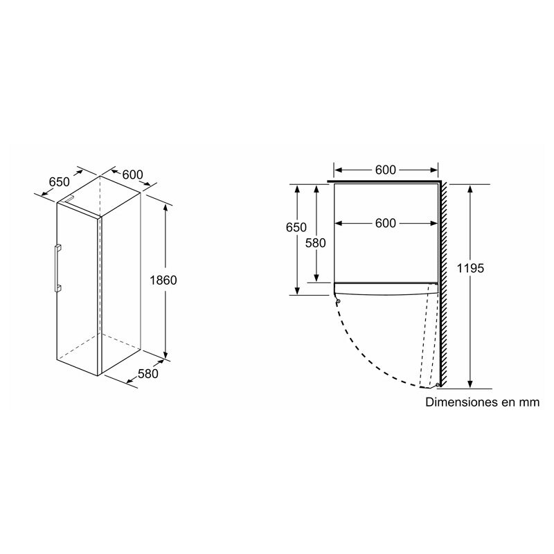 Congelador Balay 3GFE553ME Inox Mate (1)