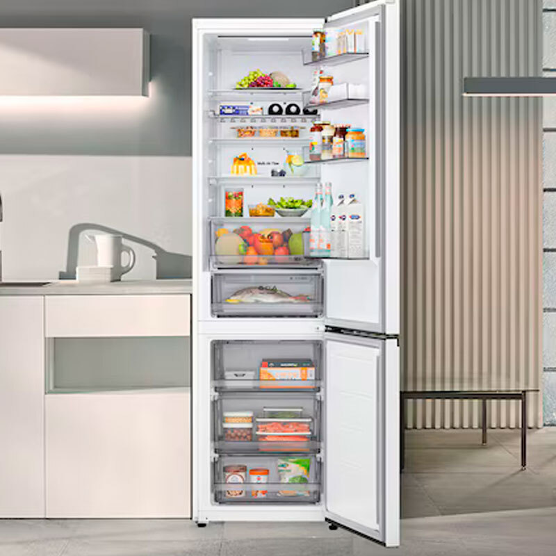 Frigorífico Combi LG GBBS322ASW Blanco (2)