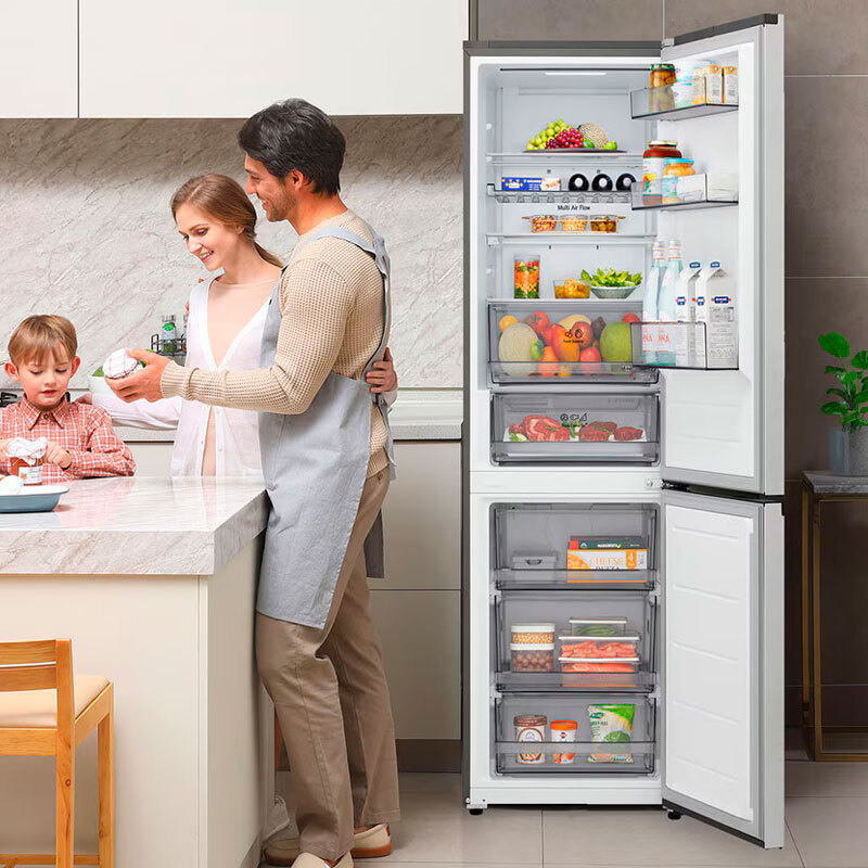 Frigorífico Combi LG GBBS312APY Inox (2)