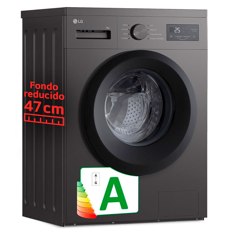 Lavadora LG F4A10S8NDK 8Kg