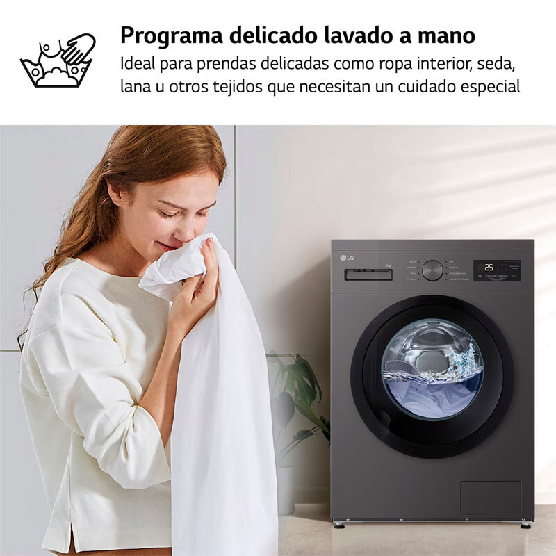 Lavadora LG F4A10S8NDK 8Kg (8)
