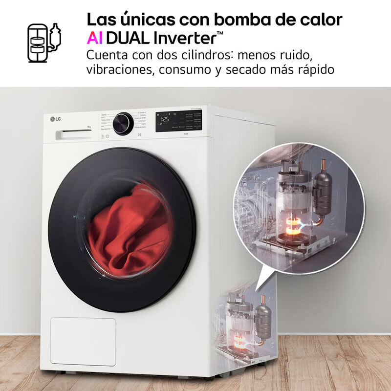 Secadora LG RHX5009TLB 9Kg (6)