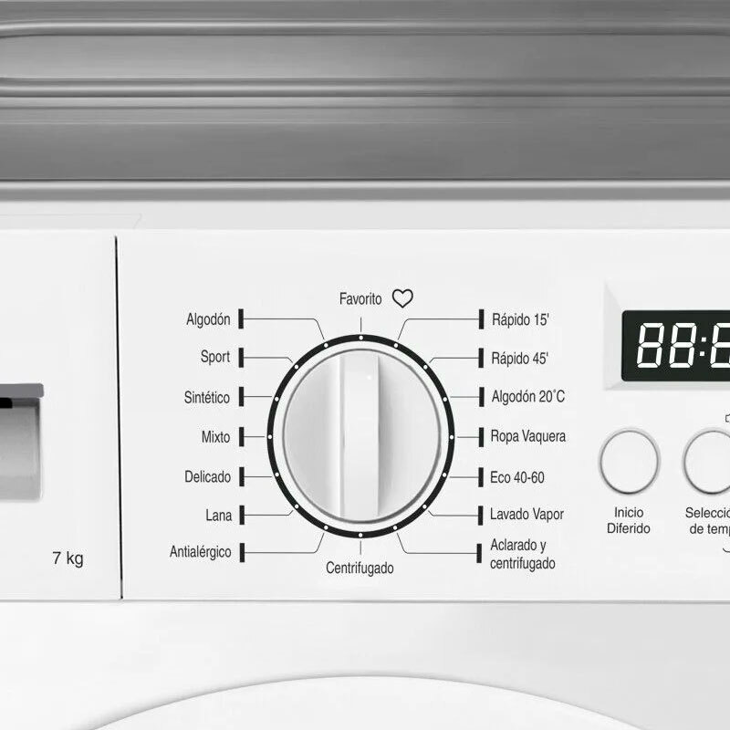 Lavadora integrable Fagor 3FE-7514IT 7Kg (4)