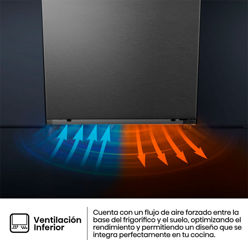 Frigorífico 1 Puerta Hisense RL3K370SAIE1 Inox (8)