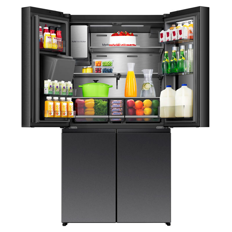 Frigorífico Americano Hisense RQ600P7SKE Negro (1)