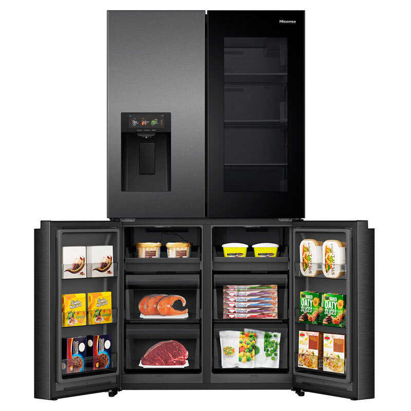 Frigorífico Americano Hisense RQ600P7SKE Negro (2)