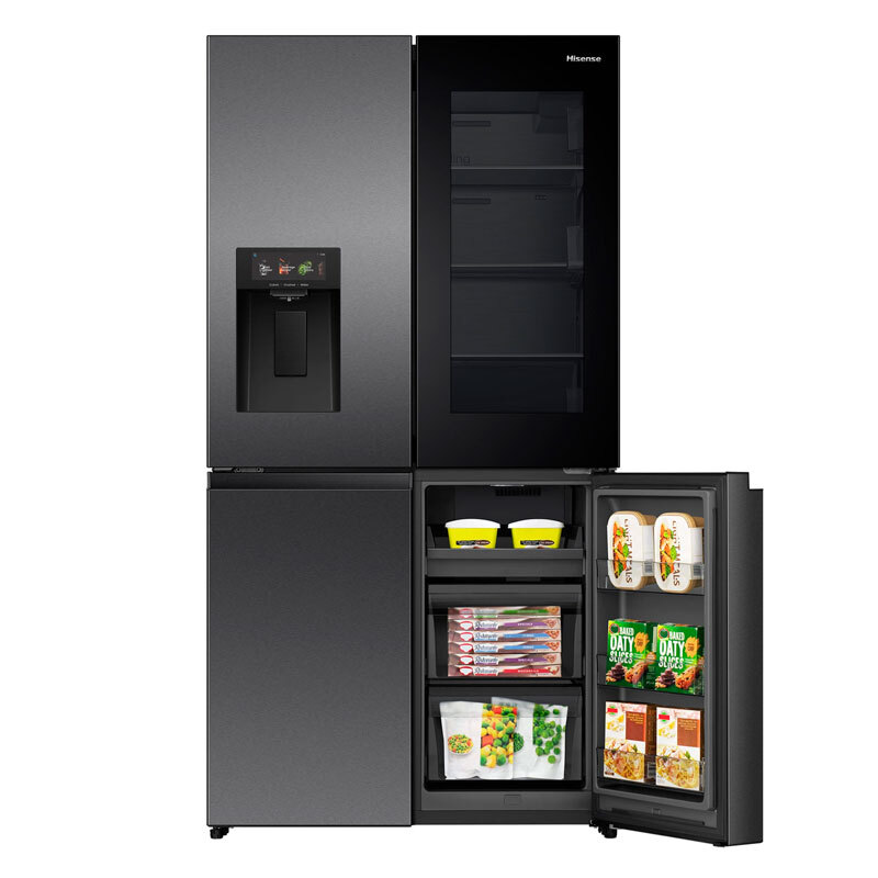Frigorífico Americano Hisense RQ600P7SKE Negro (4)