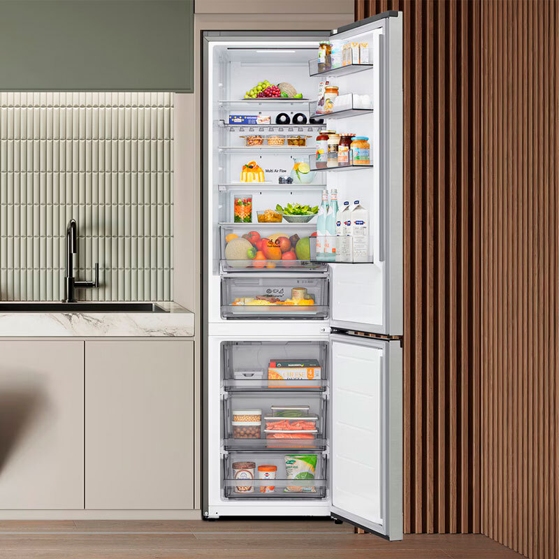 Frigorífico Combi LG GBBS322BPY Inox (2)