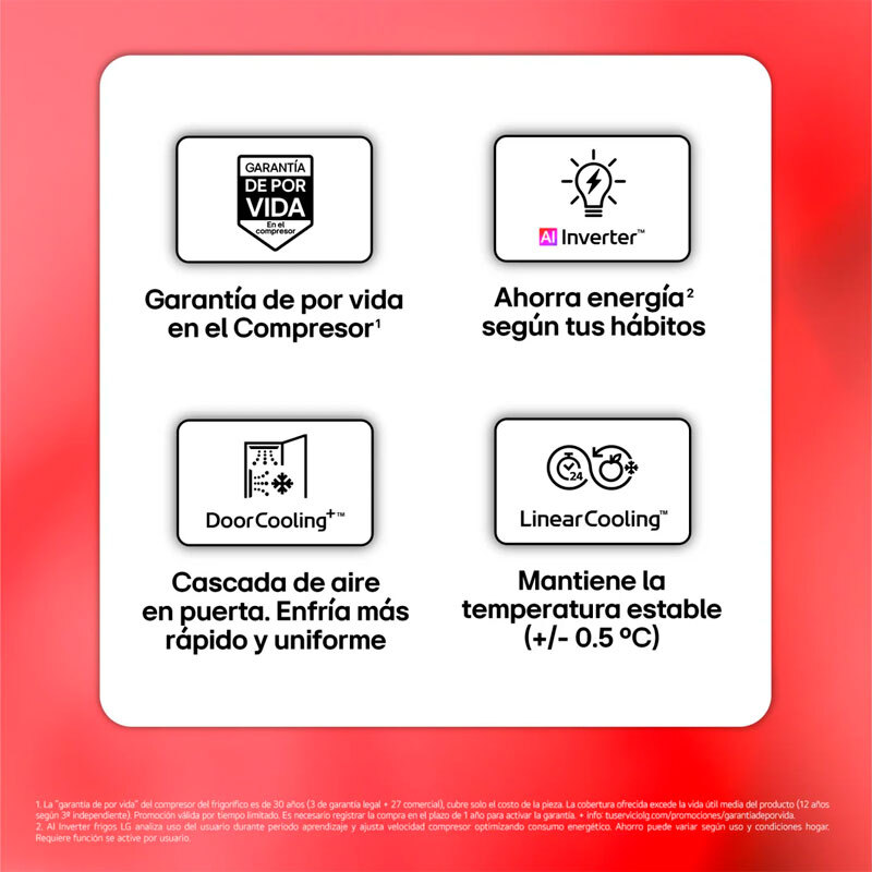 Frigorífico Combi LG GBBSJ20EEP Grafito Mate (5)