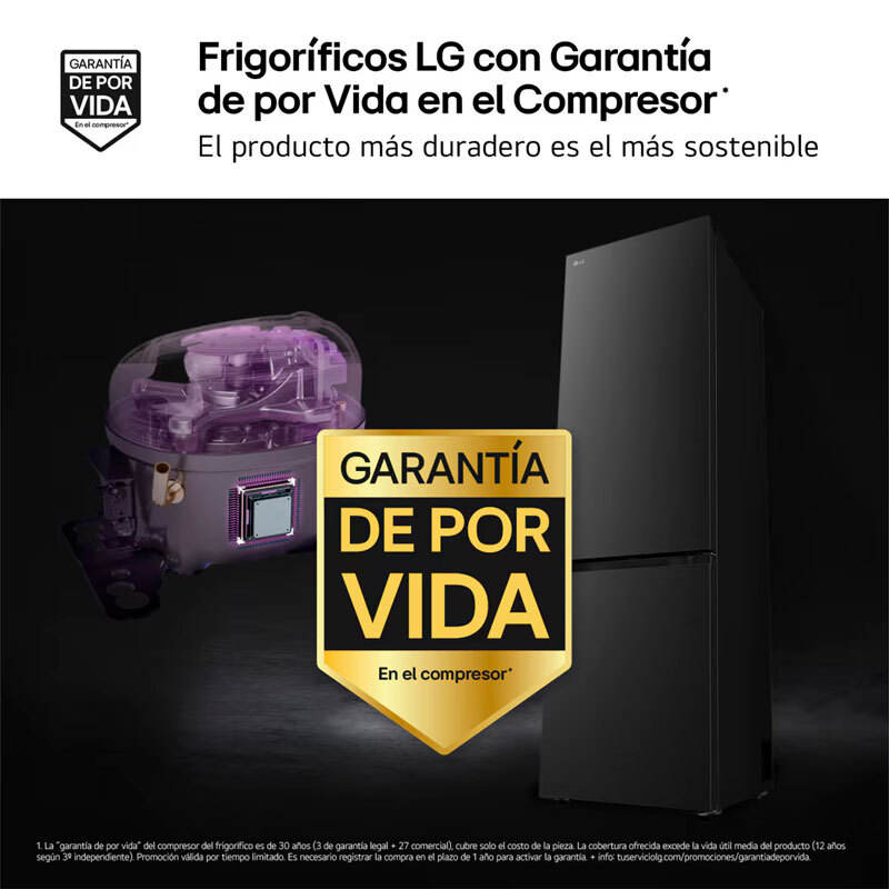 Frigorífico Combi LG GBBSJ20EEP Grafito Mate (6)