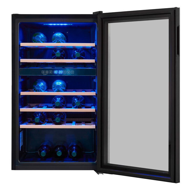 Vinoteca Exquisit WS2-45GTE-160G Negro (1)