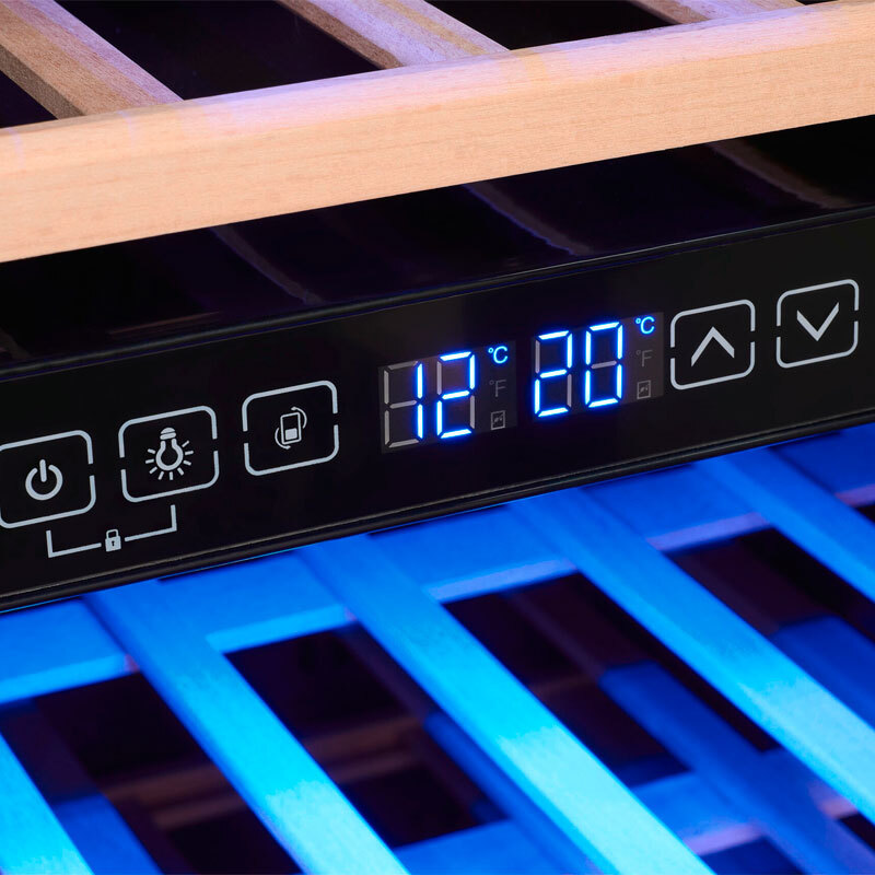 Vinoteca Exquisit WS2-45GTE-160G Negro (3)