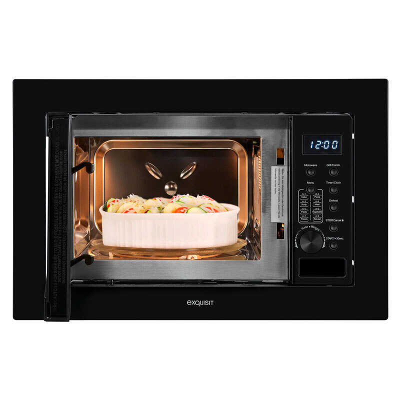 Microondas integrable Exquisit EMW 20-DG-020 Negro (2)